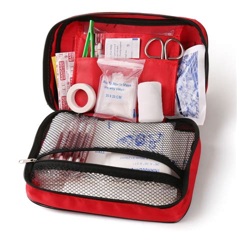 First aid kits come in all types, and the list of content vary depending on their use, for example, home first aid kits are used for treating minor injuries, and try to keep your first aid kit small and simple. First Aid Kit, 75PCS First Aid Supplies for Home ...