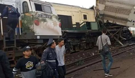 Tabrakan Kereta Adu Banteng Di Bandung Akibatkan 3 Korban Tewas Masinis Asisten Dan Pramugara
