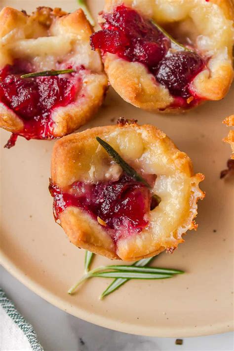 Cranberry Brie Bites Easy Crescent Roll Recipe All Things Mamma