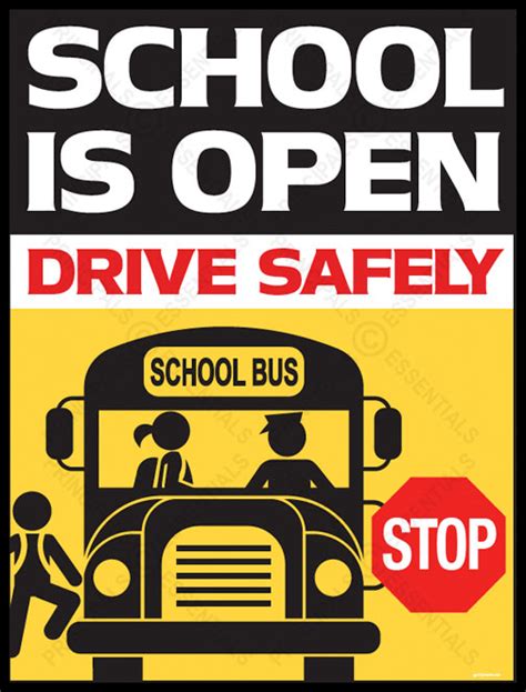 Driving without checking the phone generates points that can be converted into shopping discounts in the safedrive marketplace. School is OPEN Vinyl Poster