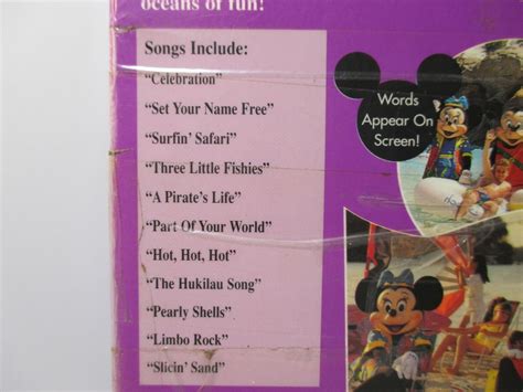 Disney Sing Along Songs Mickeys Fun Songs Beach Party At Walt Disney