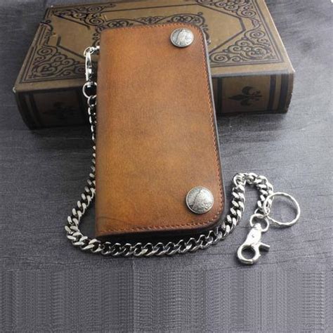 It's easily traceable from close, long ranges. Over 450+ Cool Leather Biker Wallets at EverHandmade