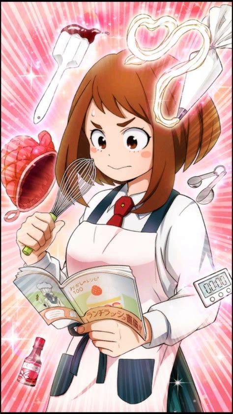 Smash Tap Valentine Day Uraraka Ochako 2019 Mha Official Art Anime