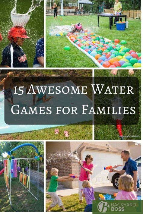 15 awesome water games for families water games activities summer activities