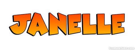 Janelle Logo Free Name Design Tool From Flaming Text