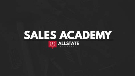Sales Academy Allstate University