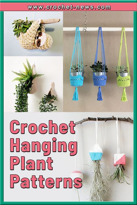 38 Crochet Hanging Plant Patterns Crochet News