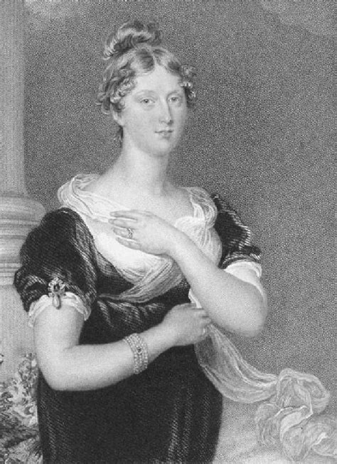 1817 Princess Charlotte Wearing Maternity Dress After Sir Thomas