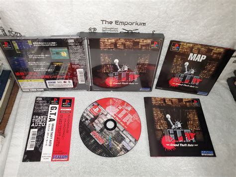 Grand Theft Auto Sony Playstation Ps1 Japan The Emporium Retrogames