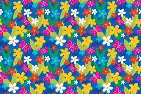 Spring Seamless Pattern Design Graphic By Asha Art Studio · Creative