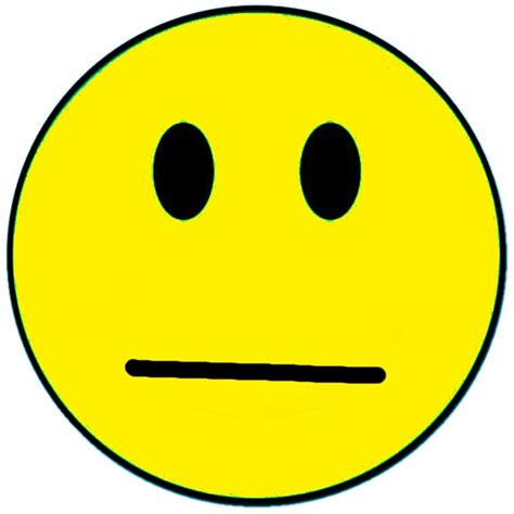 Collection of most used lenny faces and text emoticons. Straight Smiley Face | Free download on ClipArtMag