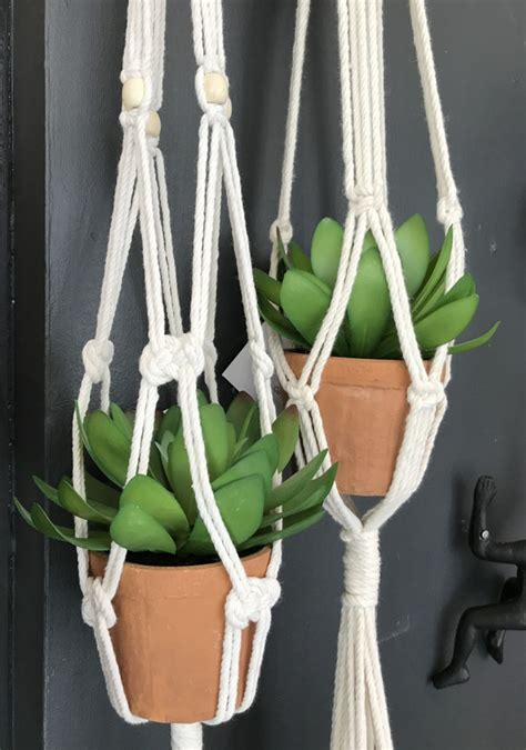 1001+ ideas on how to make a macrame plant hanger