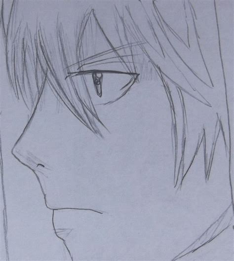 Face Male Anime Boy Side View Steps How To Draw Side View Anime Step By Step Real Time