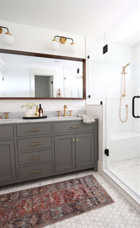 Evergreen House Master Bathroom Reveal Juniper Home Bathroom Sconces