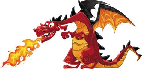 Fire Breathing Dragon Clipart Clip Art Library
