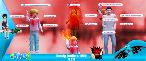 The Sims 4 Deadly Toddlers Mod Mevatt
