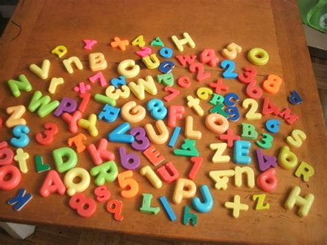 105 Magnet Letters And Numbers Several Styles Most Plastic Etsy