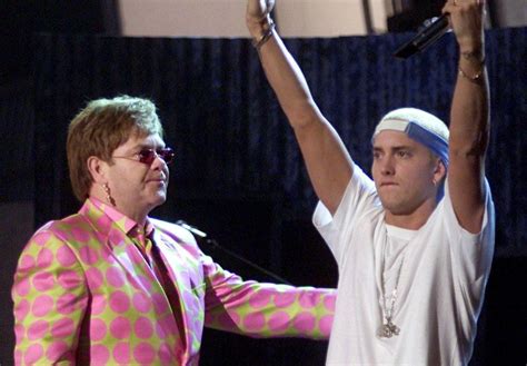 How Elton John Helped Eminem Get Clean