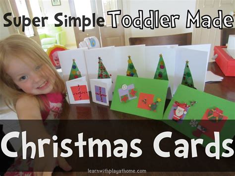 Learn With Play At Home Super Simple Christmas Cards
