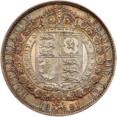 Halfcrown 1891 Coin From United Kingdom Online Coin Club