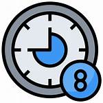 Hours Working Icon Clock Icons Labor