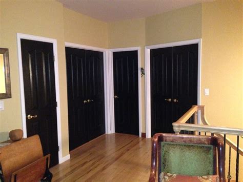 Painted All Interior Doors Black For The Home Pinterest Black