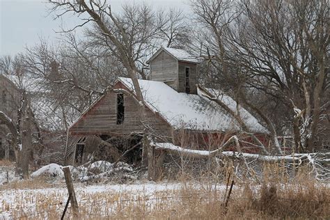 Snow Covered Barn Photograph By Craig Boeddeker