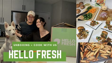 Hello Fresh Unboxing Cook With Us Discount Code In The