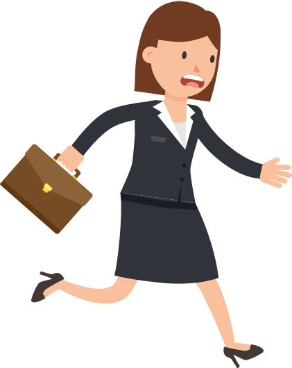 Woman Running Late Clipart 10 Free Cliparts Download Images On