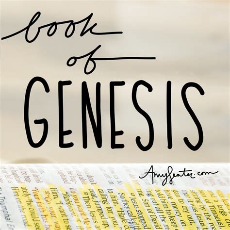 Understand The Book Of Genesis In This Printable Bible Study
