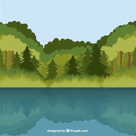 Lake Vectors Photos And Psd Files Free Download