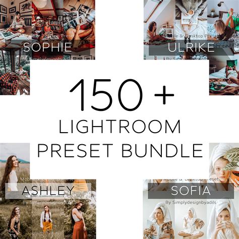 150 Premium Lightroom Preset Bundle Premium Preset Etsy