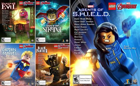 Pack Dlc Lego Marvel Avengers Agents Of Shield Hellobricks