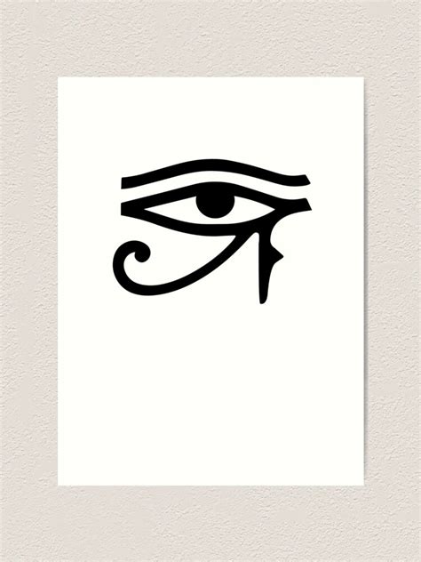 Third Eye Of Ra Horus Egyptian 3rd Eye Art Print For Sale By