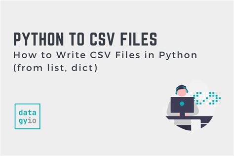 How To Write Csv Files In Python From List Dict Datagy