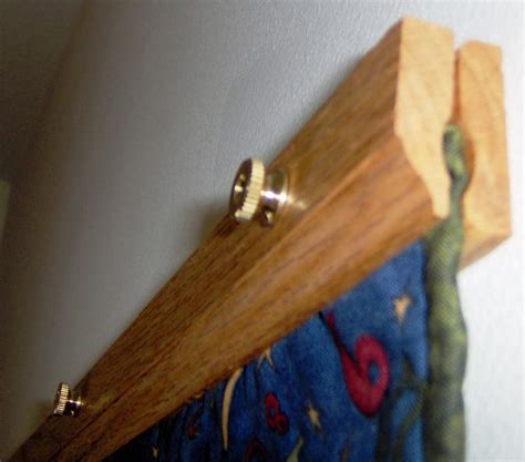 Wood Quilt Hangers For Walls How To Build An Easy Diy Woodworking