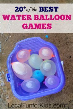 You will need to fill as many water balloons as you have teens. 50 Best Sports Day activities images | Sports day, Sports ...