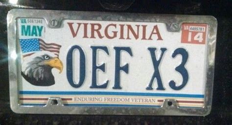 Oef X3 License Plate Novelty Sign Novelty