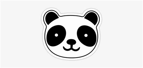 Cute Panda Stickers By Xooxoo Cute Panda Face Png Free