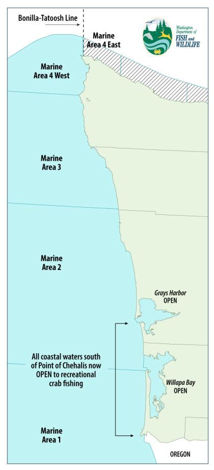 Wdfw Re Opens Crabbing In Willapa Bay And Point Chehalis Southward