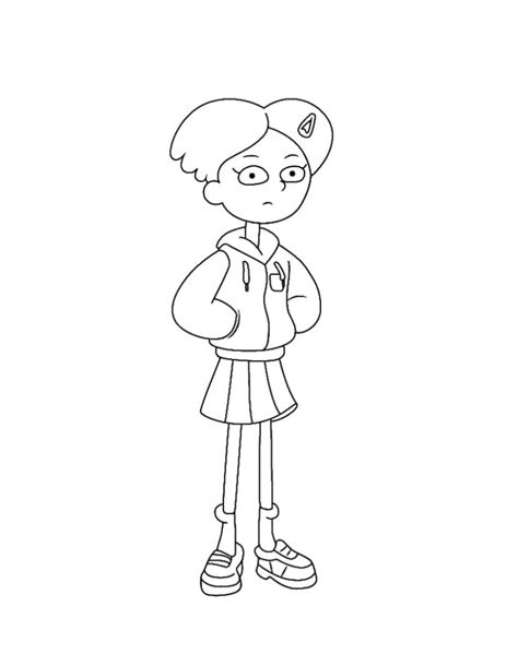 Desenhos De Marcy De Amphibia Para Colorir E Imprimir Colorironline