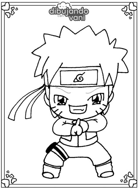Dibujo De Naruto Para Imprimir Y Colorear Dibujando Con Vani Kulturaupice