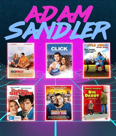 Adam Sandler 80s Poster Digital Art By Maria Sanchez