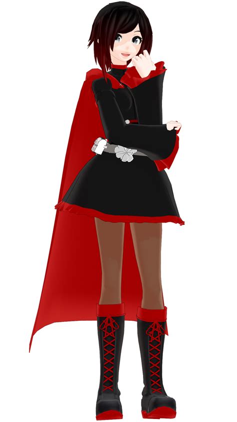 Mmdxrwby Ruby Rose Update By Naruchan101 On Deviantart