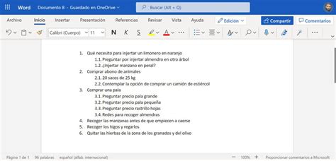 Cómo Hacer Listas Multinivel En Word De Forma Sencilla Móvil Forum