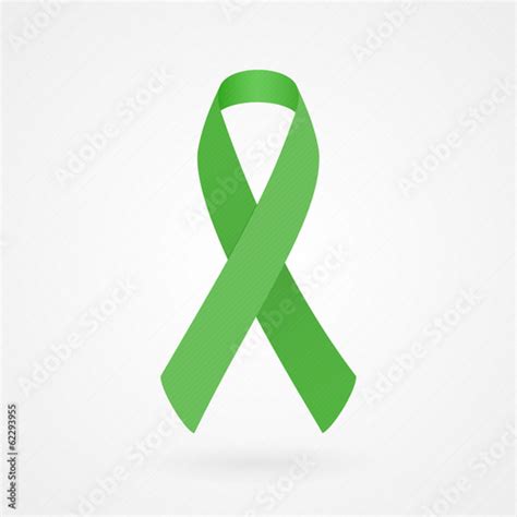 Green Awareness Ribbon Stock Image And Royalty Free Vector Files On