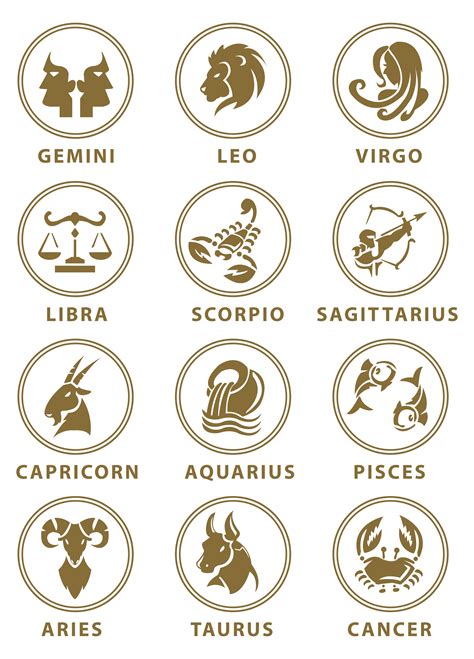 Transparent Zodiac Signs Set Png Clipart Image Gallery Yopriceville