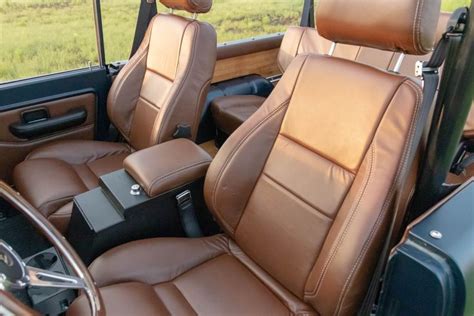 Brown Leather Interior Ford Bronco Classic Bronco Bronco