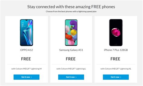 Celcom, the pioneer mobile operator in malaysia that offers the best mobile data plans for all your needs from postpaid, xpax prepaid, wireless broadband to. 100,000 free phones with Celcom Mega Lightning postpaid plans
