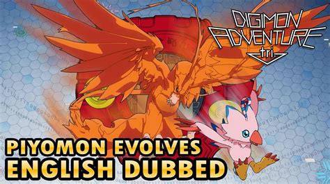 Digimon Adventure Tri Piyomon Evolves To Birdramon English Dubbed